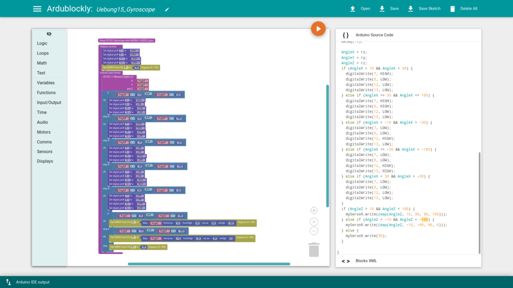 ArduBlockly Development